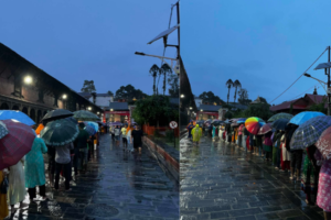 साउनको पहिलो सोमबार आज, पशुपतिमा दर्शनार्थीको भिड