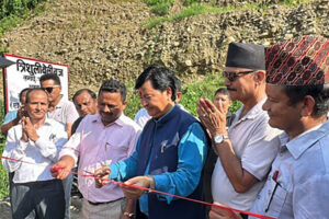 गोरखा र चितवन जोड्ने त्रिशूली नदीमाथि बेलिब्रिज निर्माण