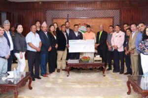 गैरआवासीय नेपाली संघ (एनआरएनए) द्वारा प्रधानमन्त्री राहत कोषमा रु ५१ लाख सहयोग