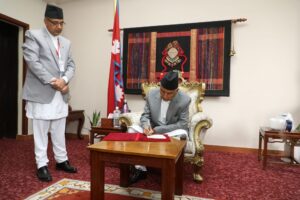 राष्ट्रपति पौडेलद्वारा पाँच देशका राजदूत नियुक्त