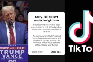 अमेरिकी नवनिर्वाचित राष्ट्रपति ट्रम्पको प्रतिबद्धता पछी बन्द भएको १२ घण्टा मै खुल्यो टिकटक