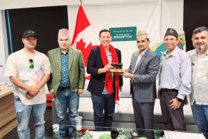 कालिका नगरपालिकाका मेयर रेग्मी र ब्राम्पटनका मेयर ब्राउनबीच भेटवार्ता, भगिनी सम्बन्ध कायम गर्दै बिकासको मोडल आदान-प्रदान गरिने 