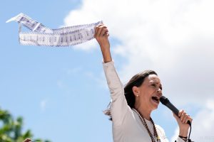 भेनेजुएलाकी विपक्षी नेत्री मारिया कोरिना मचाडोलाई नोबेल शान्ति पुरस्कार